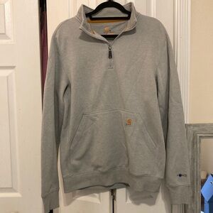 Carhartt Grey Half-Zip